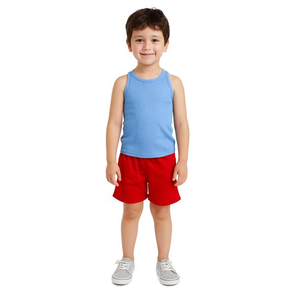 Starr Boys Red Mesh Basketball Shorts Size XS (4/5) Athletic Gym Activewear - Picture 1 of 5
